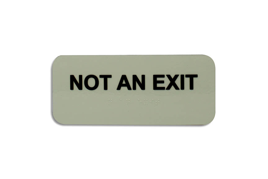 NOT AN EXIT