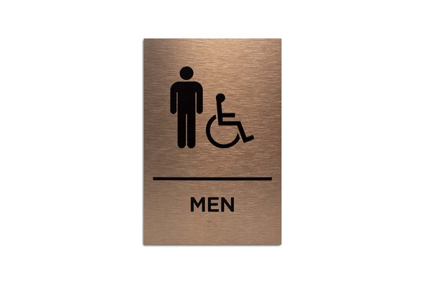Men's Restroom ID (ADA)