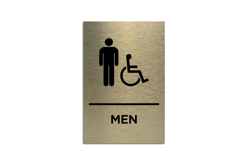 Men's Restroom ID (ADA)