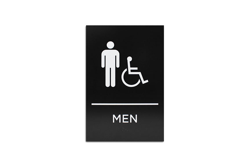 Men's Restroom ID (ADA)