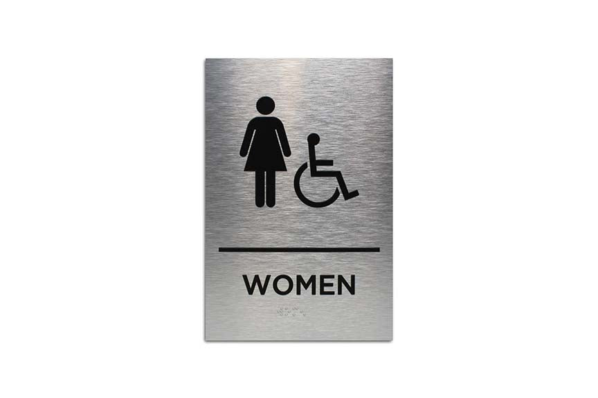Women's Restroom ID (ADA)