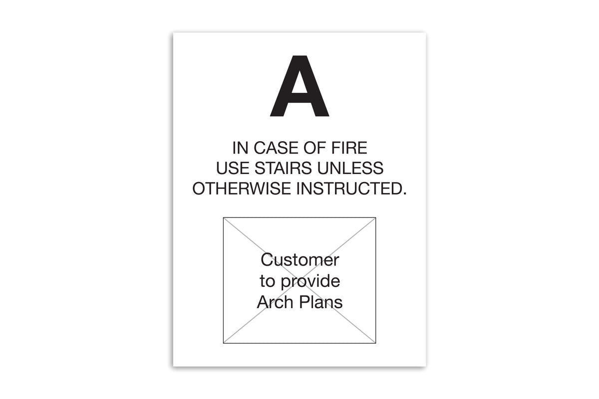 In Case of Fire ID TCO Vertical
