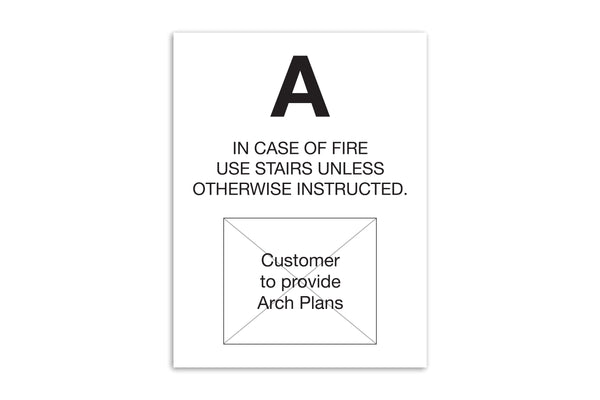 In Case of Fire ID TCO Vertical