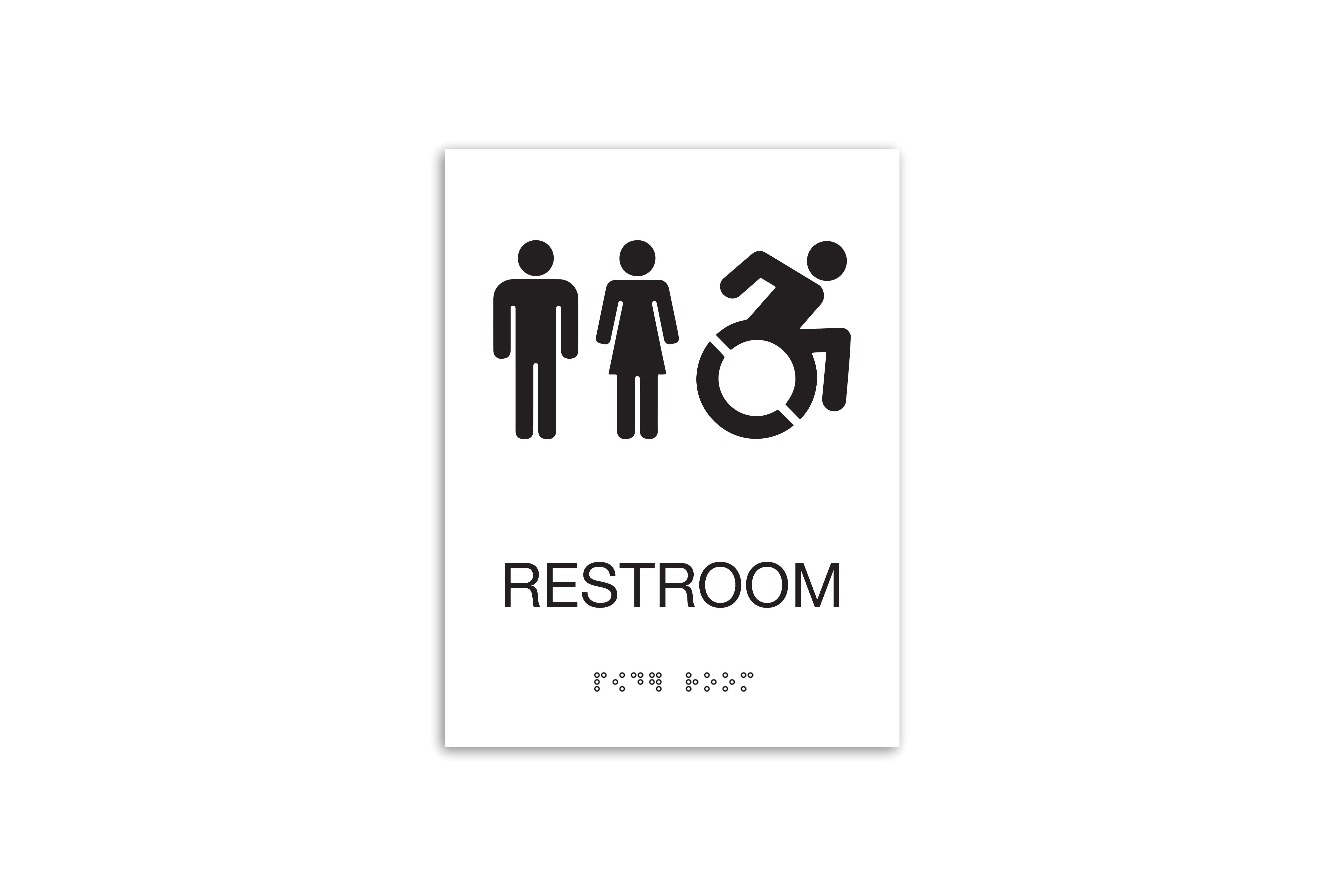 Restroom TCO | Sign Shop New York